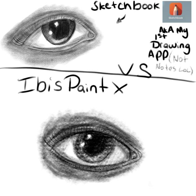 Sketchbook VS ibisPaint X