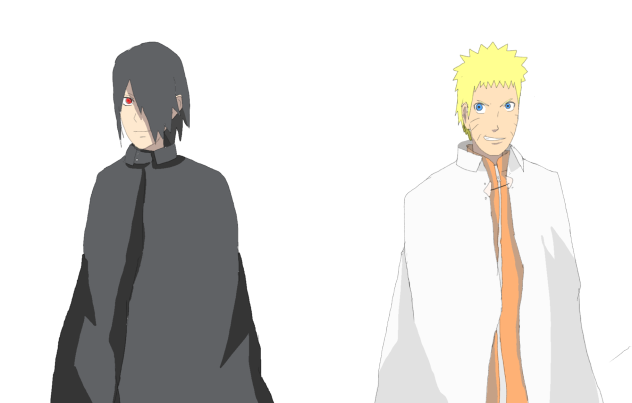 ナルトとサスケ