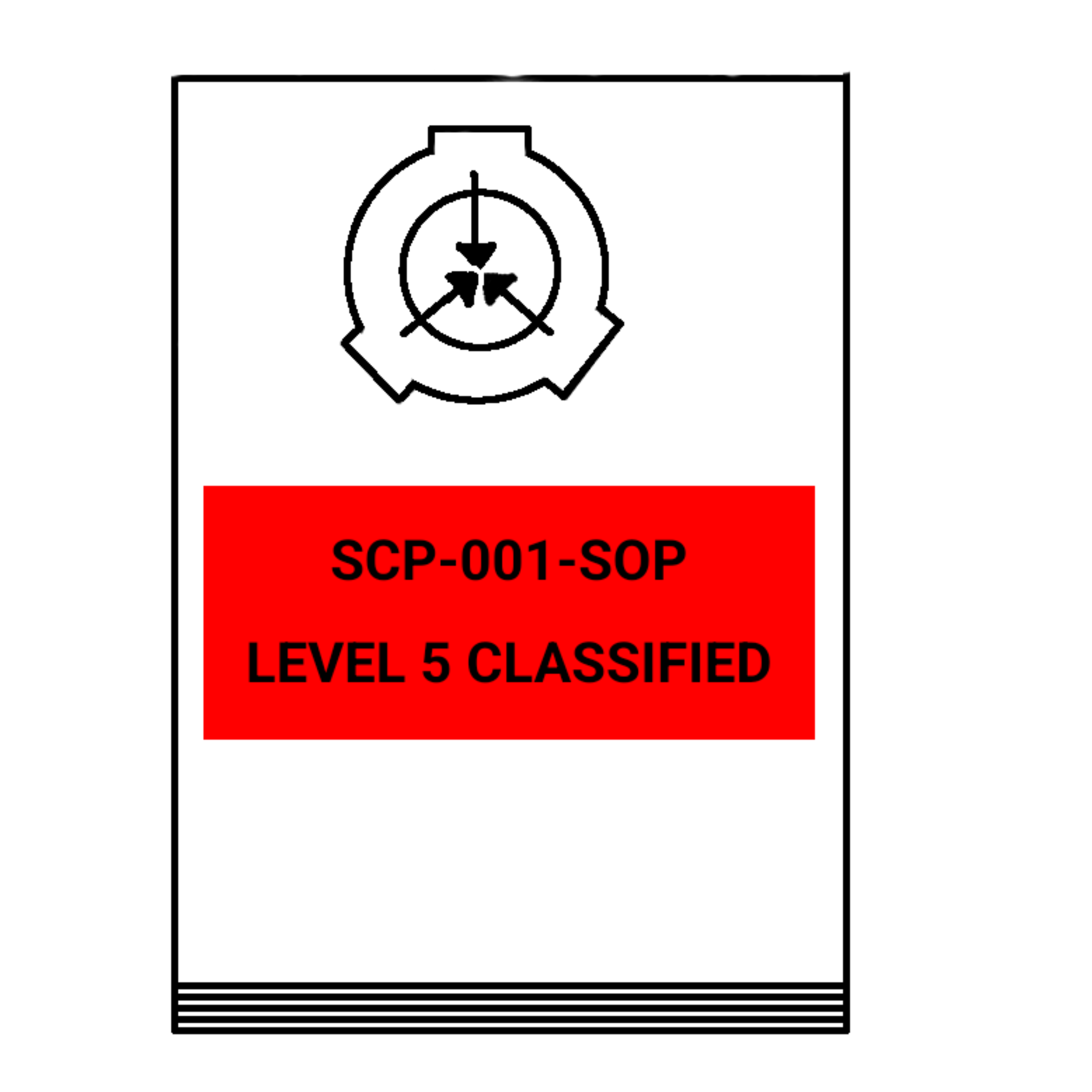 SCP-001 (Sheaf of Papers) - ibisPaint