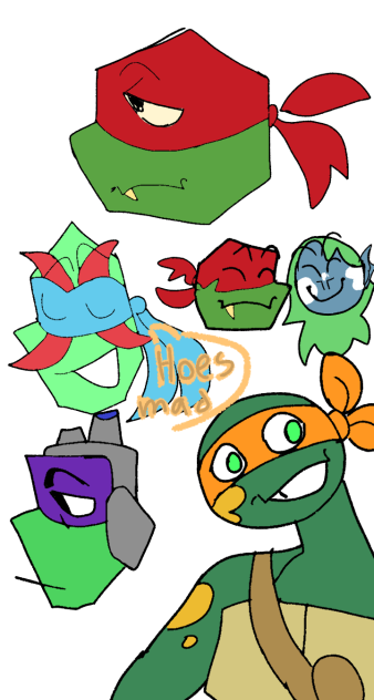 rottmnt doodles