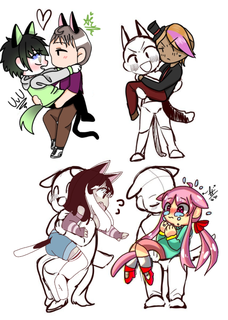 Couple Collab ! R u s h e d A L i t t le