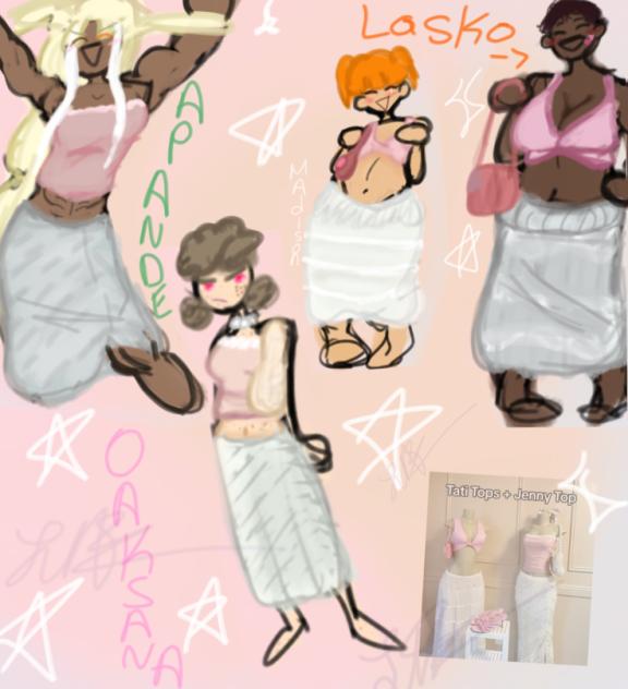 🩷🤍Tati Jenny fit Trend w my ocsss