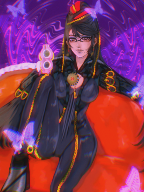 Witch Time! - Bayonetta fanart speedpain