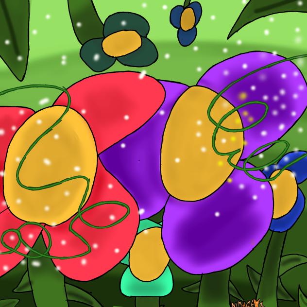 Pretty flowers - ibisPaint