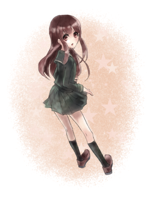 【創作】女の子ラクガキ