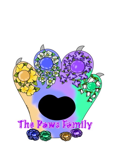 The Paws Family Logo