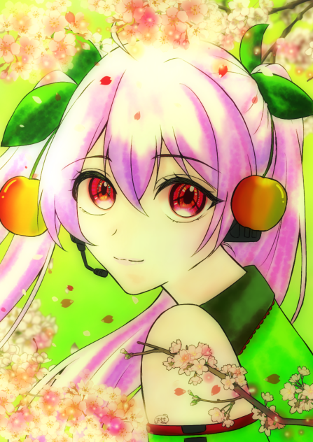 おもち様の桜ミク🌸