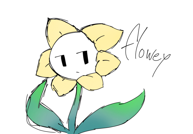 落書きクソ花