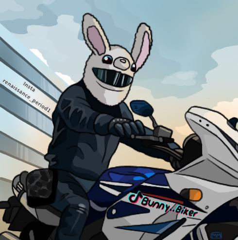 Bunny Biker