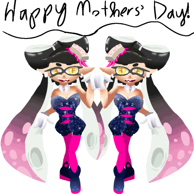 (my Callie art)-Happy Mother's Day!!!