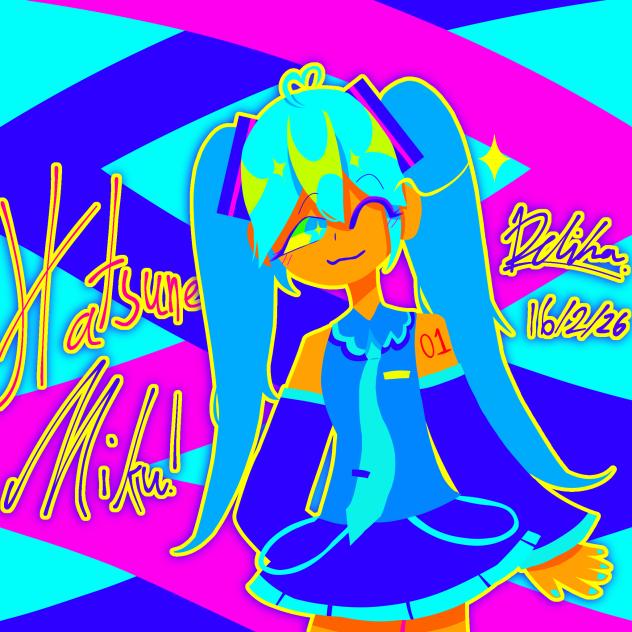 Hatsune Miku!! TW ; eyestrain