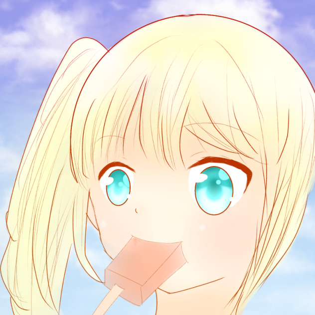 ちょっと昔の絵リメイク