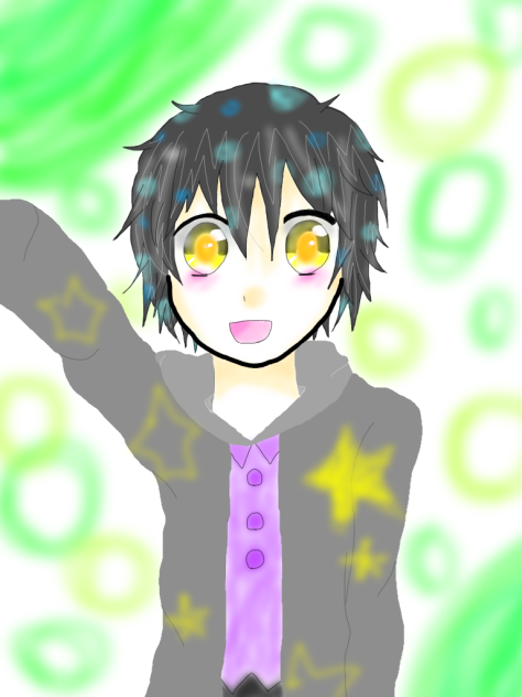 初投稿！ニコルソンのある人のイメージイラスト。