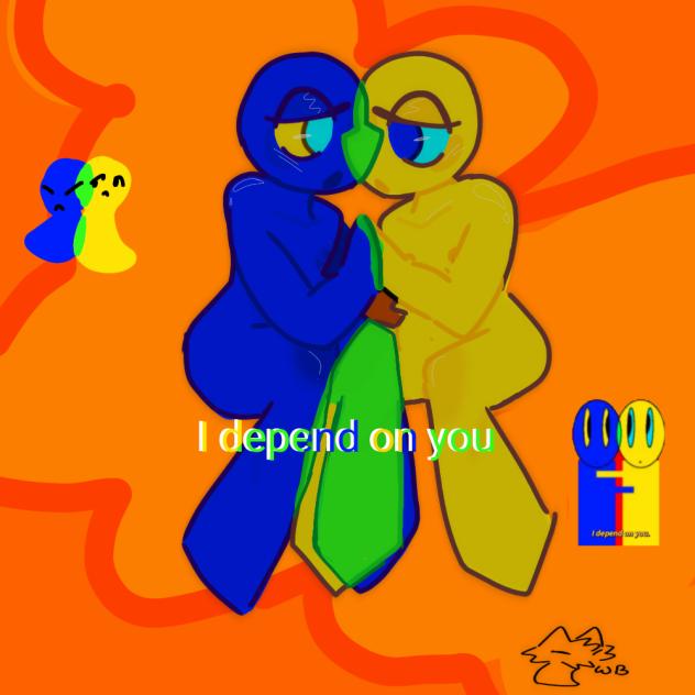 I depend on you..💚