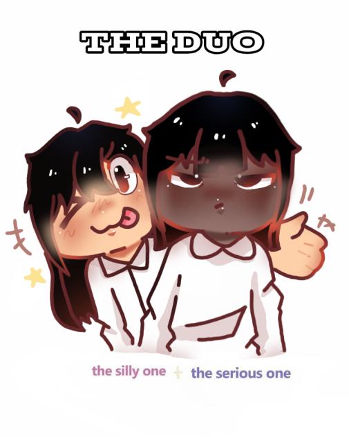 Me and she