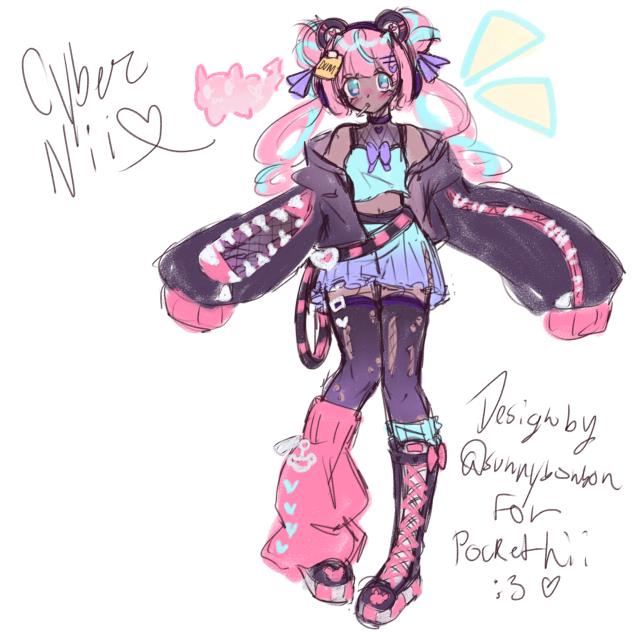 Cyber Nii - Fan Design