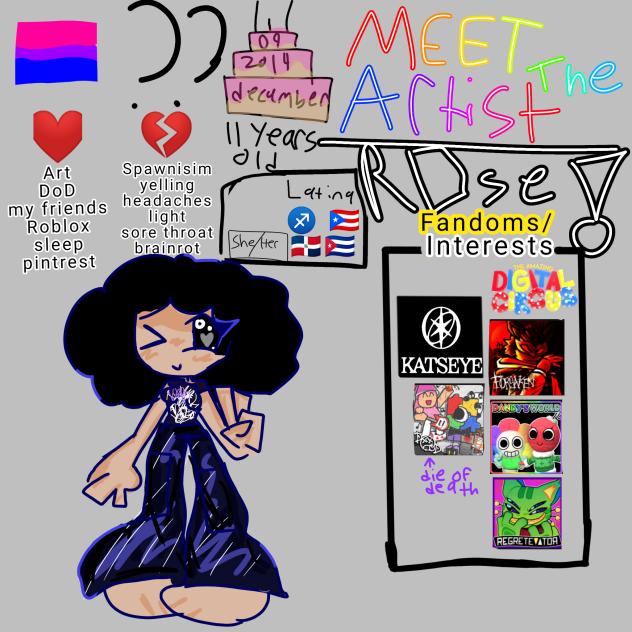 MEET THE ARTIST (updated)