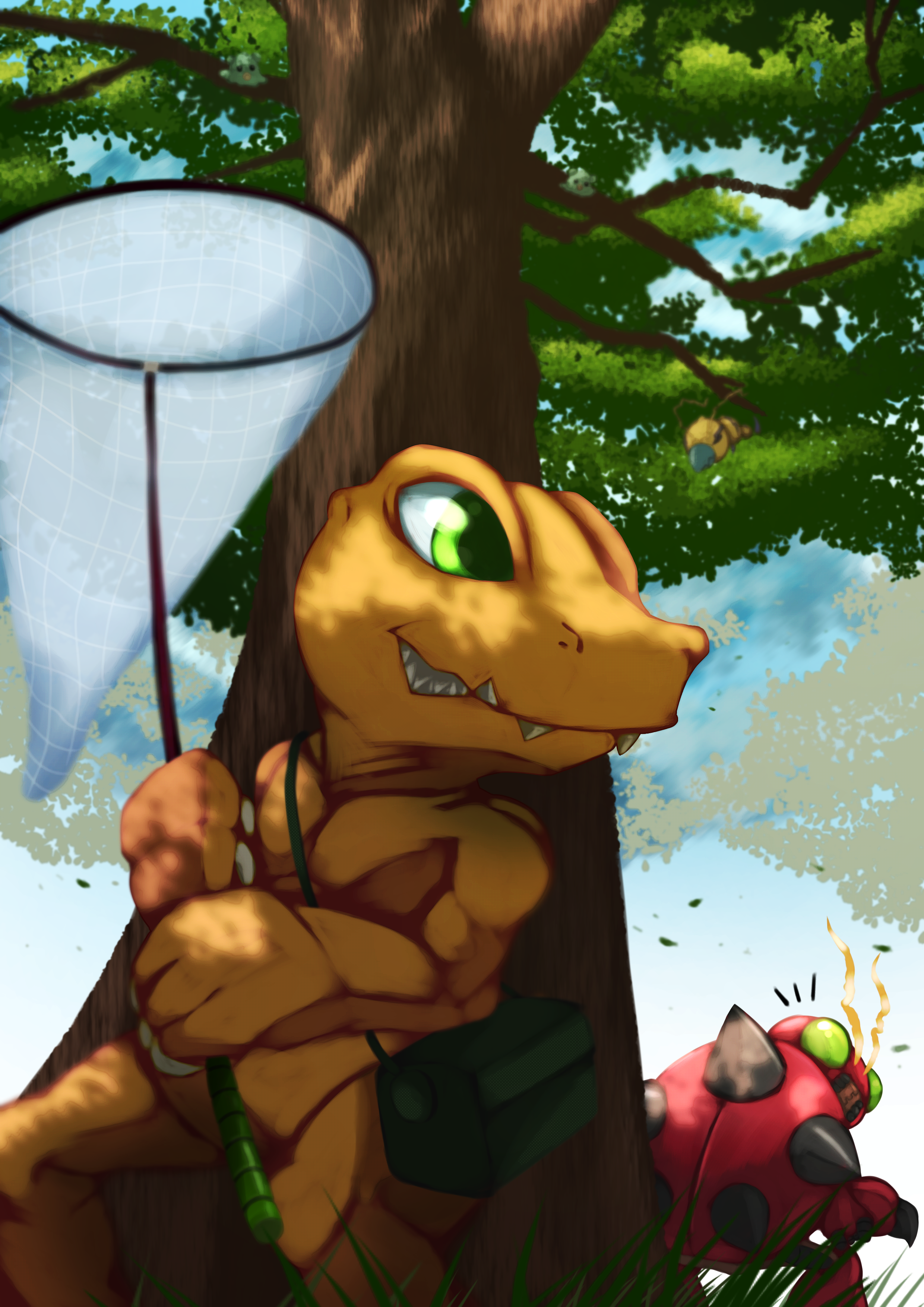 Bug Catching - ibisPaint