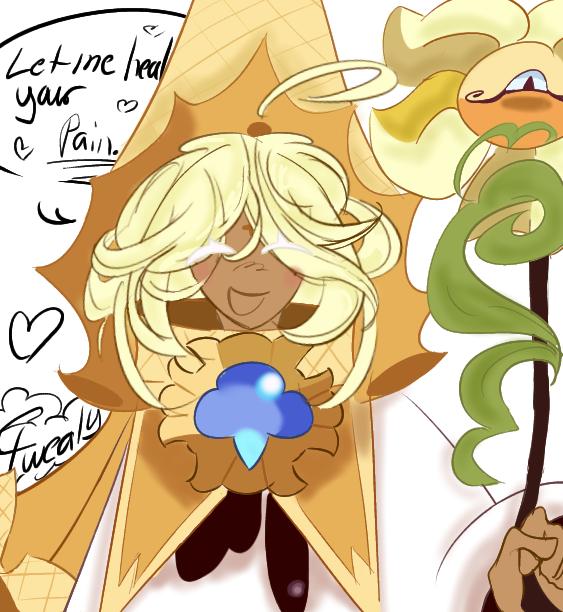 Pure vanilla cookie