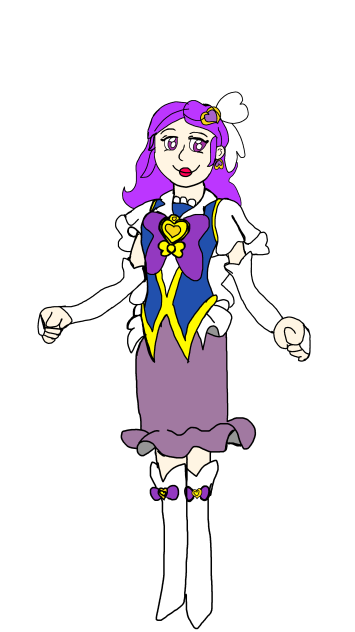 キュアアリエルユミ（ハピネス服版）