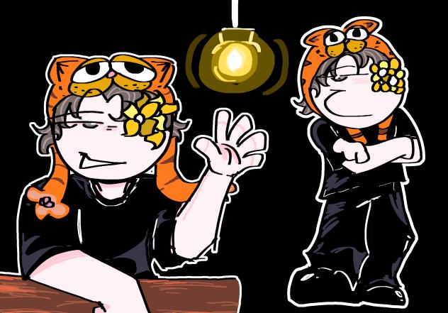 fanart for a garfield lookin lad