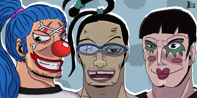 Trio de Impel Down_One Piece
