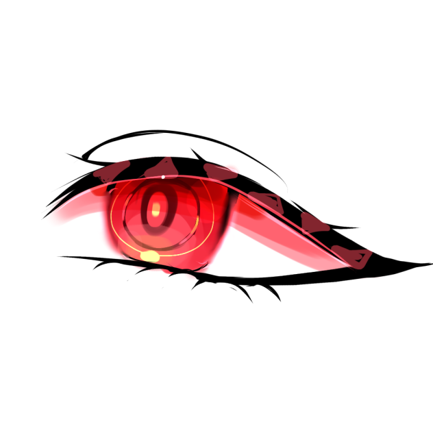 Red eye - ibisPaint