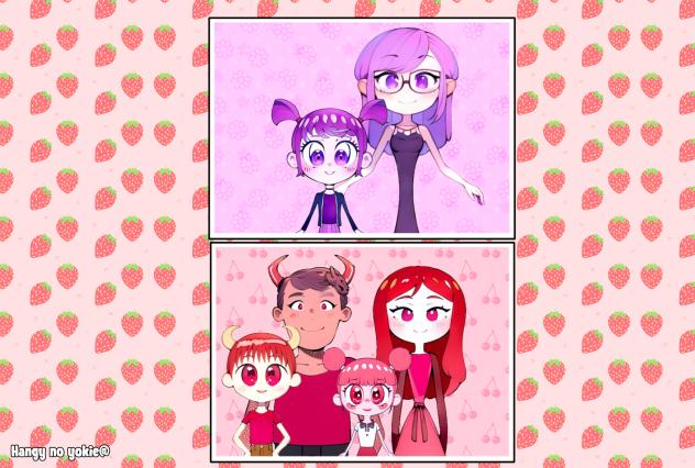 Cherry tok mother father child