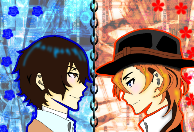 文豪ストレイドックス]新旧双黒(太宰治&中原中也) - ibisPaint
