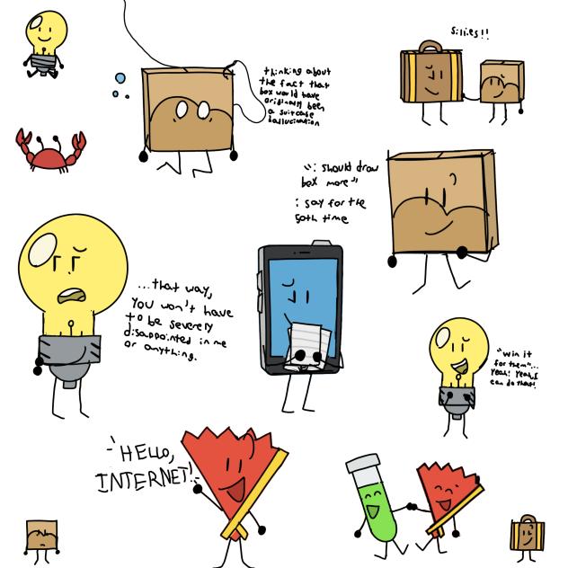 doodles to remind myself that i can draw