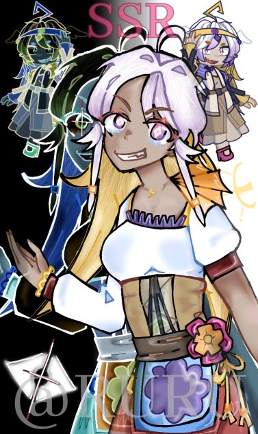 a redesign of my oc -------!! - ibisPaint