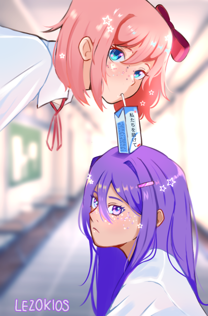 Yuri and Sayori - ibisPaint