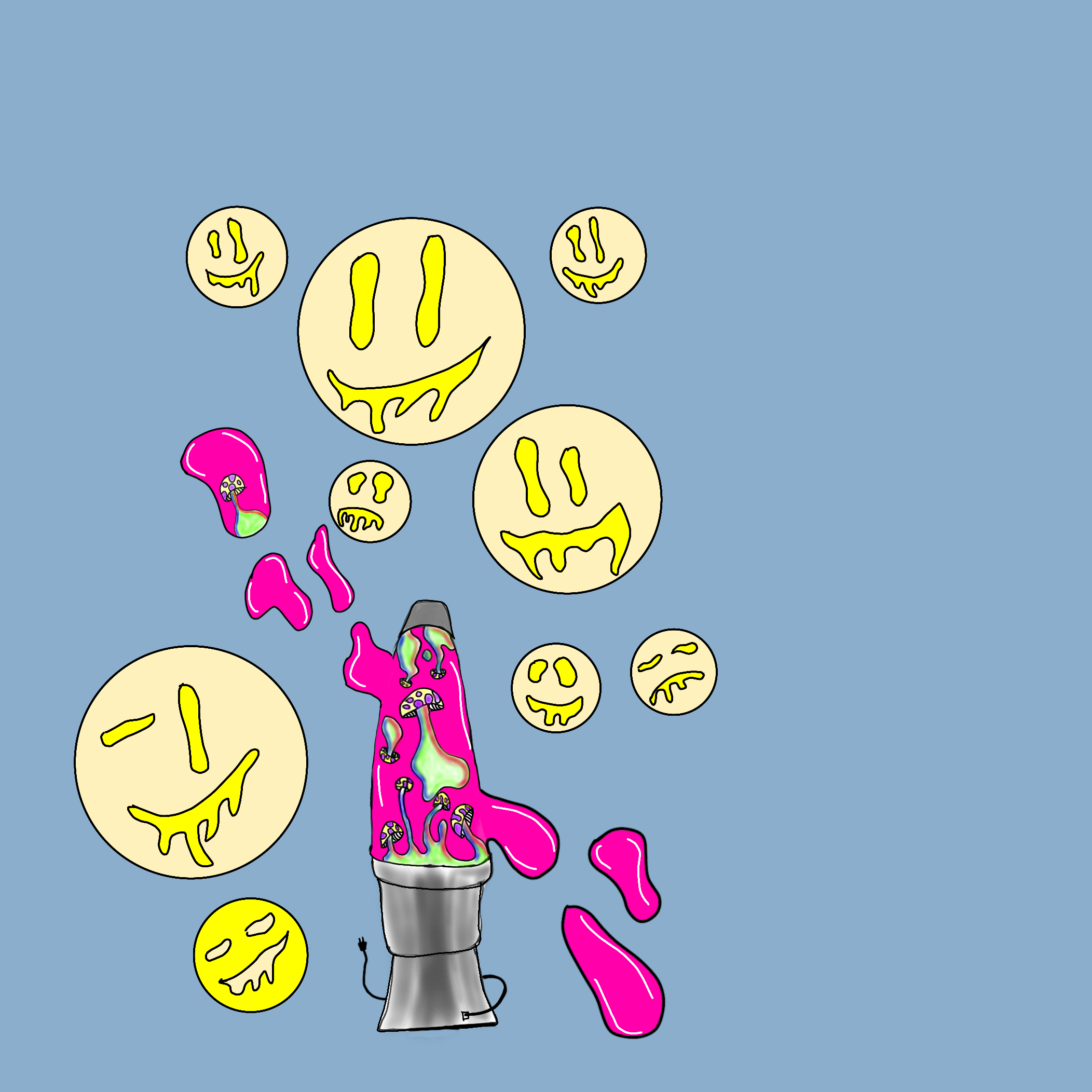 trippy lava lamp - ibisPaint