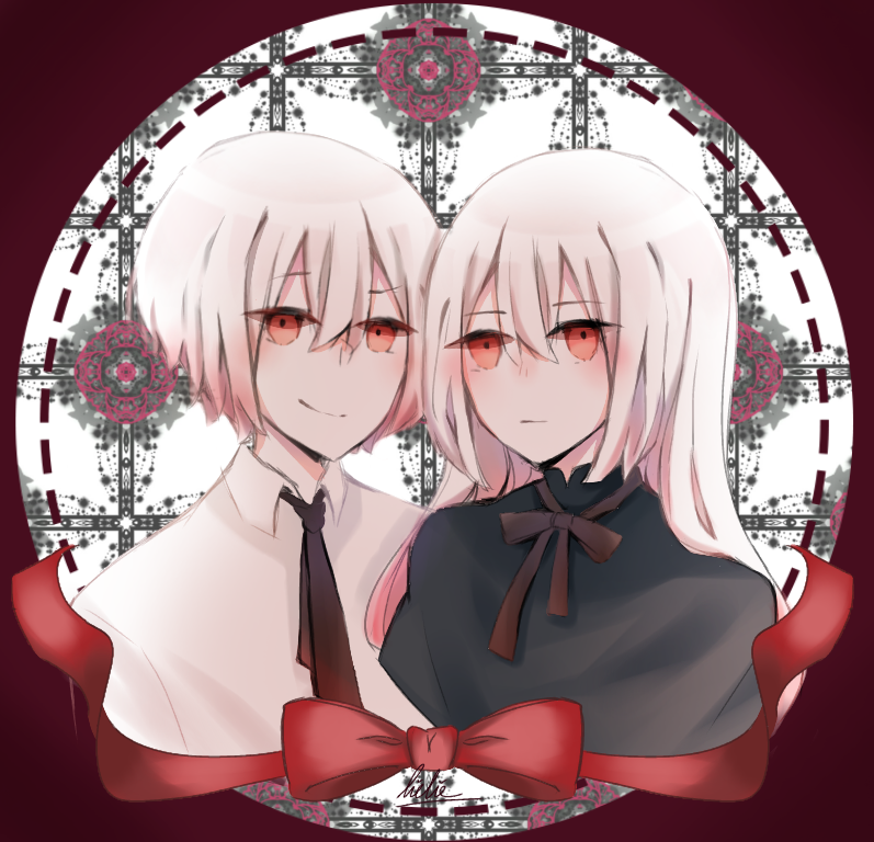 fanart. twin OCs. - ibisPaint
