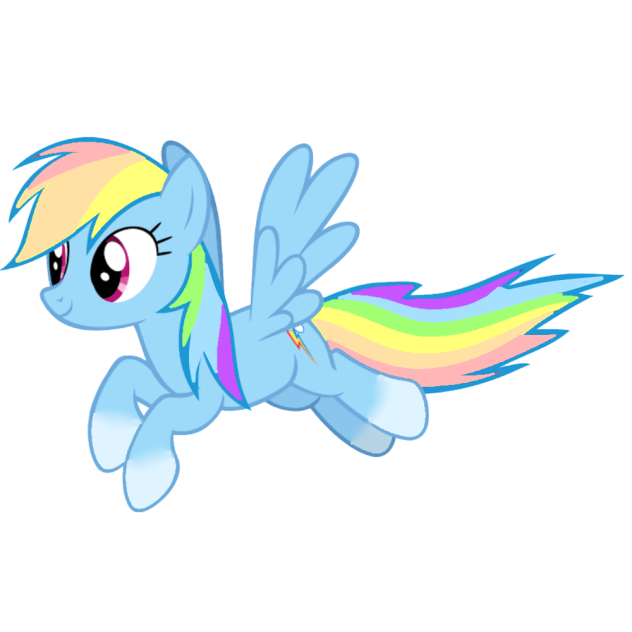 Pastel Rainbow Dash