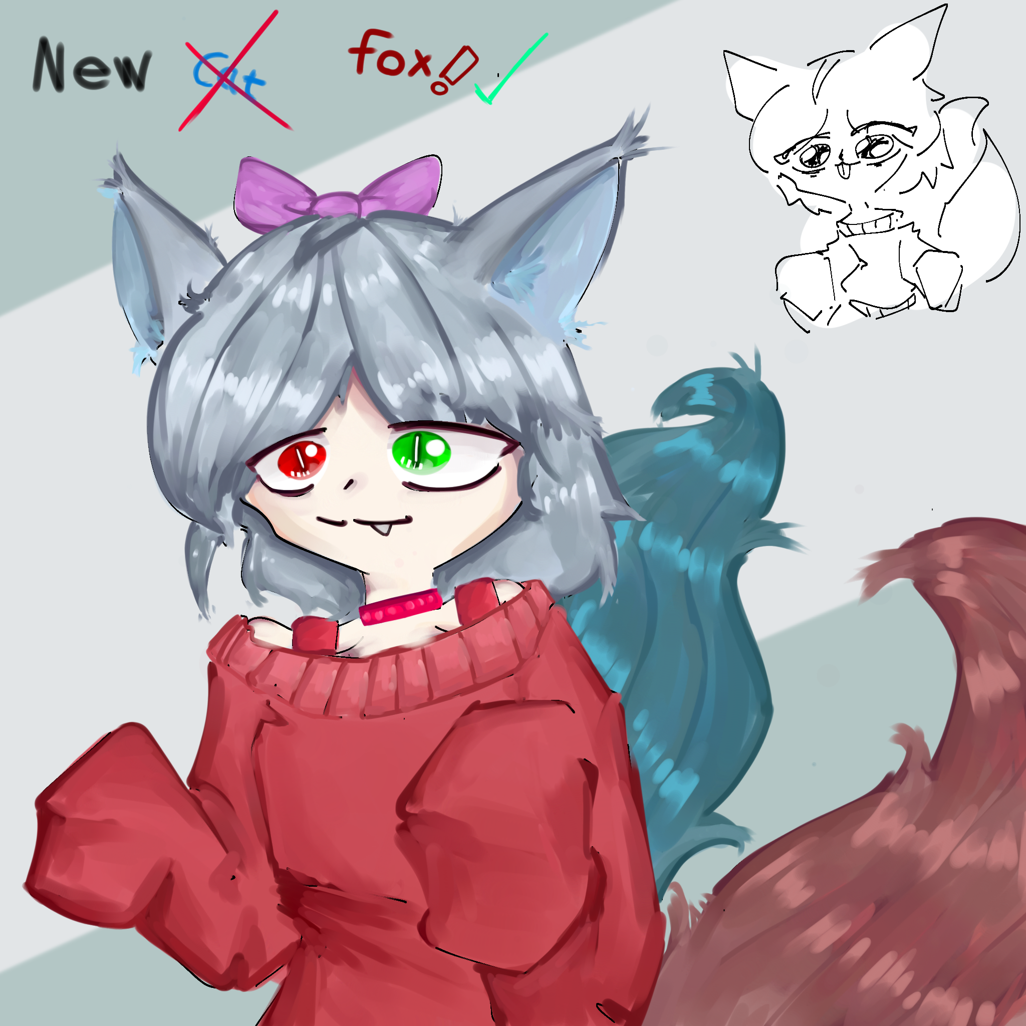 fox g~~ my oc - ibisPaint