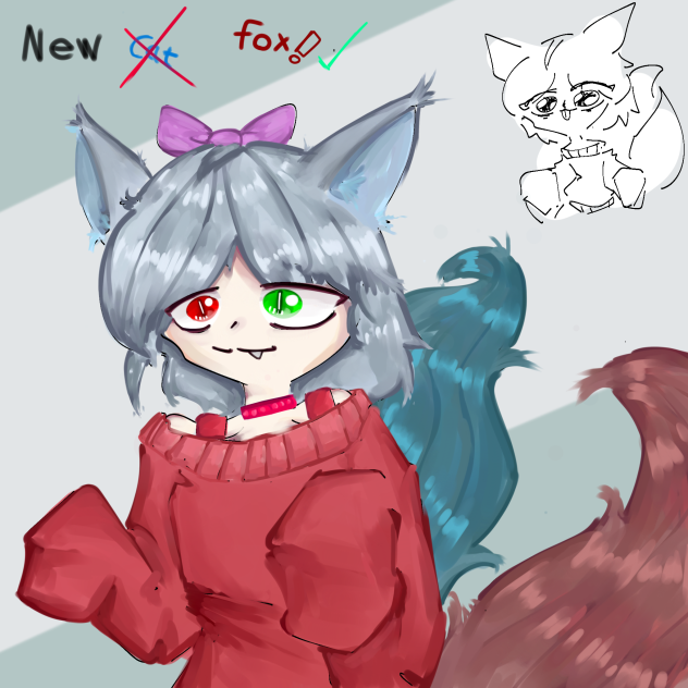 fox g~~ my oc - ibisPaint