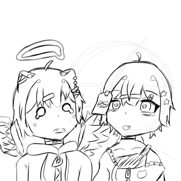 オリキャラと主の下書きｨｨ