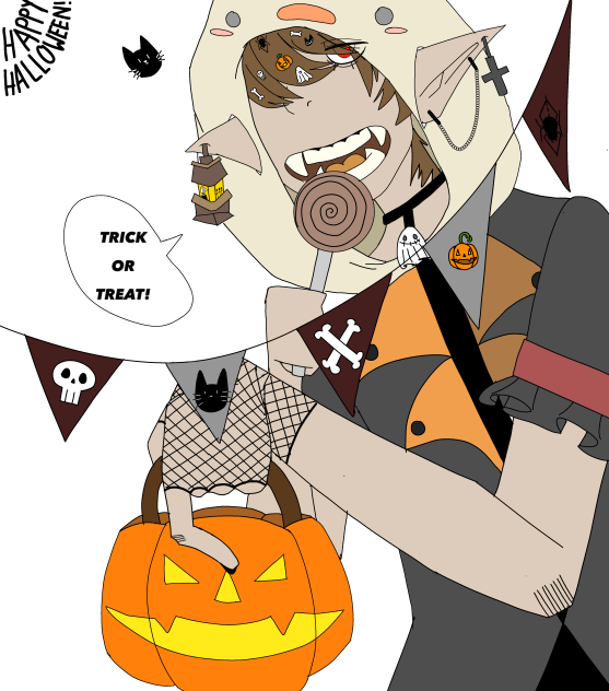 👻🎃☠️Happy Halloween☠️🎃👻(base color)