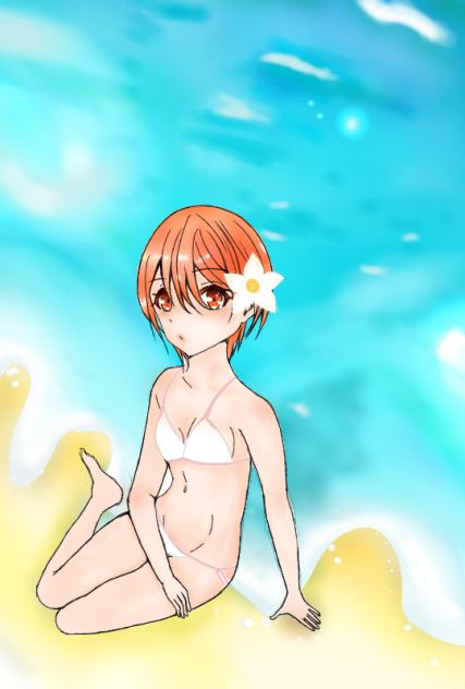 海より暑中見舞いお贈り致します