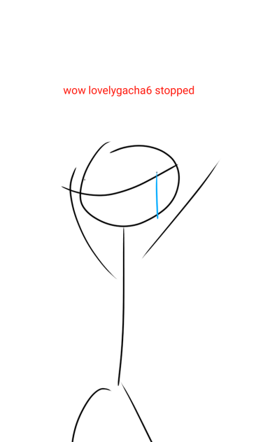 she stopped