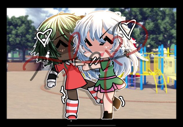 Photo of Mikaela & Hailei as kids