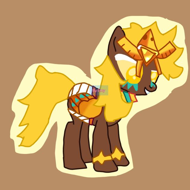 golden cheese cookie in mlp