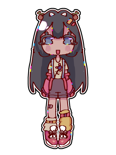 sticker of my minecraft character🐧