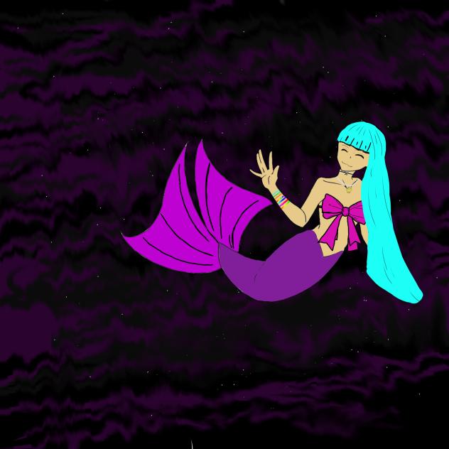 Space mermaid