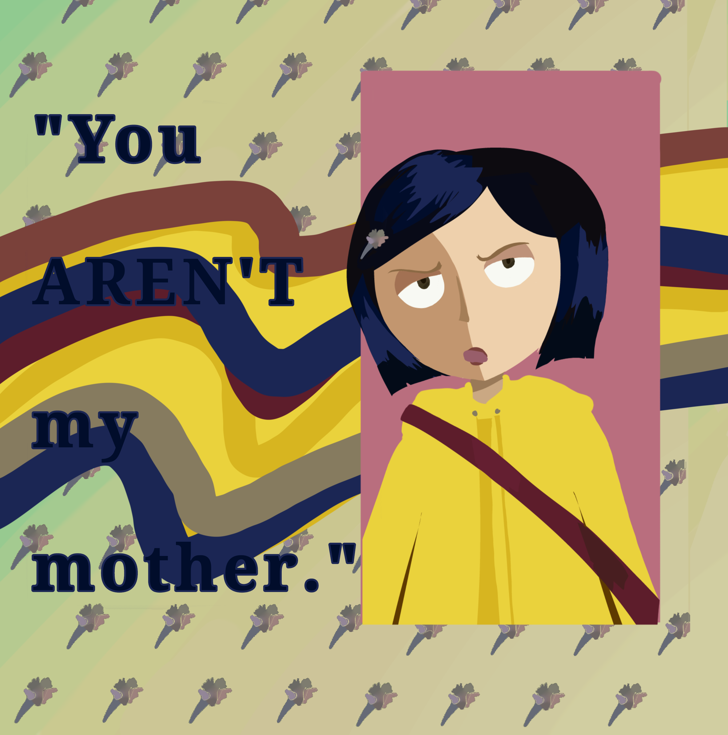 MAKING UP A SONG ABOUT CORALINE. - ibisPaint