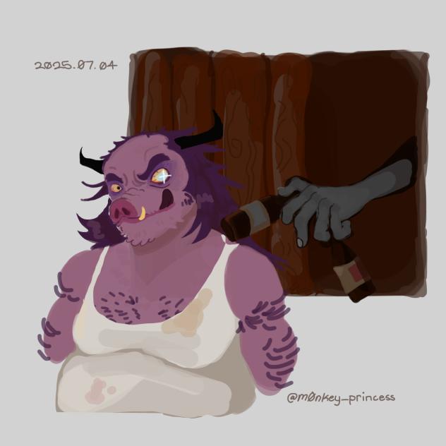 boar wolf thing - ibisPaint
