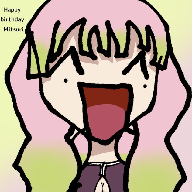 Happy birthday Mitsuri