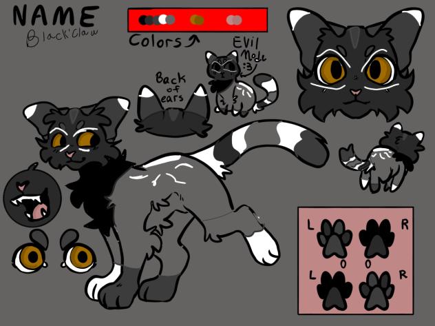 Black'claw ref sheet