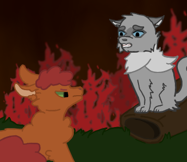 Ashfur showdown -Warriors